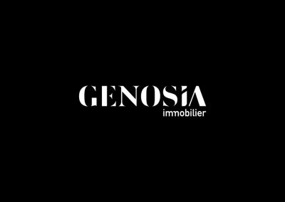 Proposition de logo agence Genosia (Montpellier)