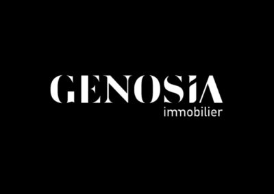 Proposition de logo agence Genosia (Montpellier)