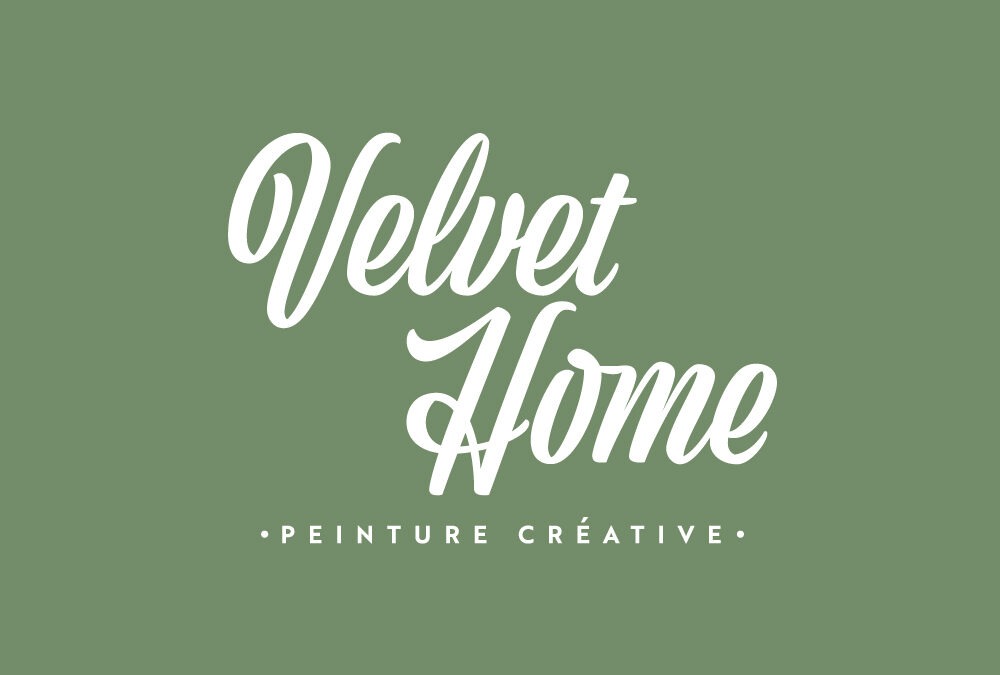 Création de logo pour une peintre d&rsquo;intérieur.