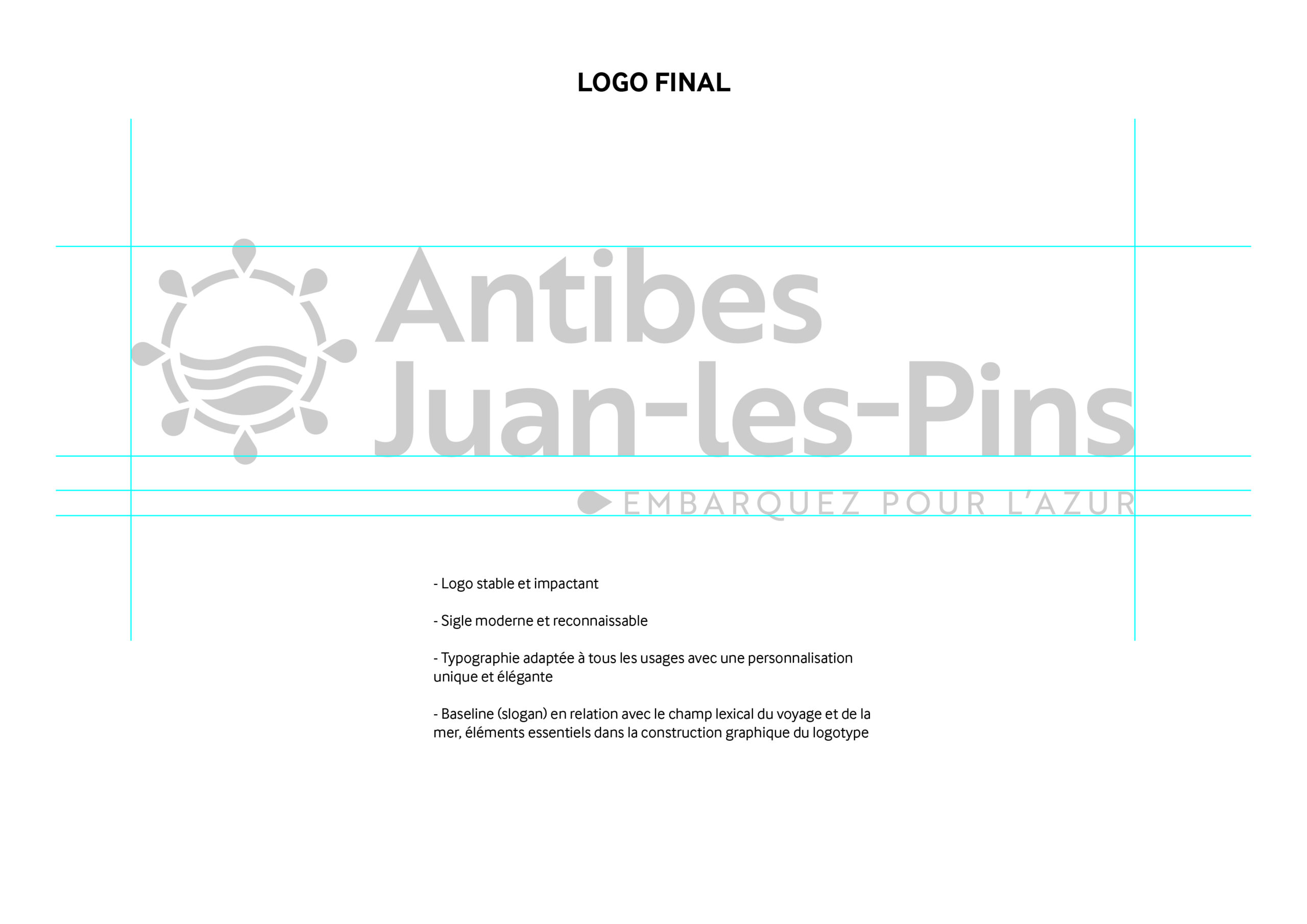 Composition logotype ATC Antibes Juan-les-Pins
