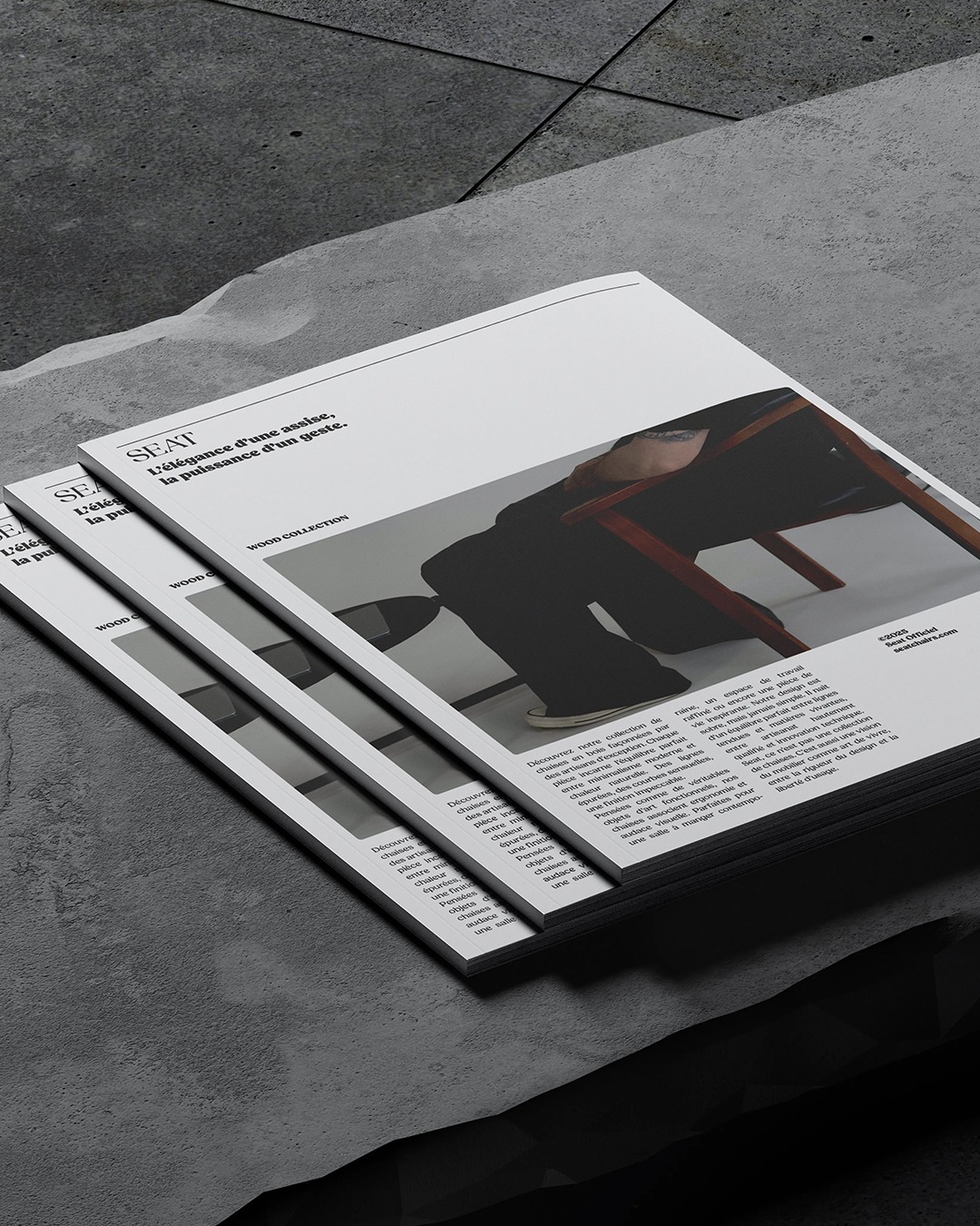 MAGS Design graphique catalogue artisanat haut de gamme